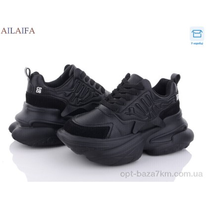Кроссовки женские "Ailaifa" 8209 black, (р.р. 36-41), Китай, от 6 шт. Кроссовки женские "Ailaifa" 8209 black, (р.р. 36-41), Китай, от 6 шт.