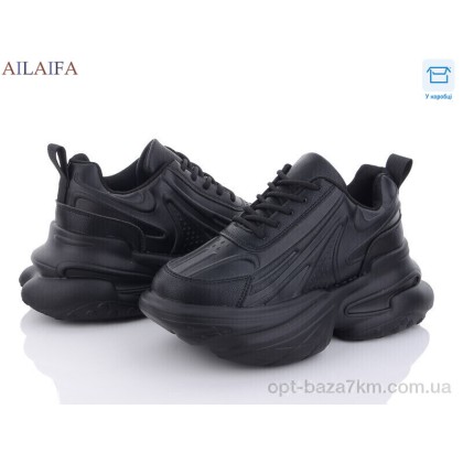 Кроссовки женские "Ailaifa" 8207 black, (р.р. 36-41), Китай, от 6 шт. Кроссовки женские "Ailaifa" 8207 black, (р.р. 36-41), Китай, от 6 шт.
