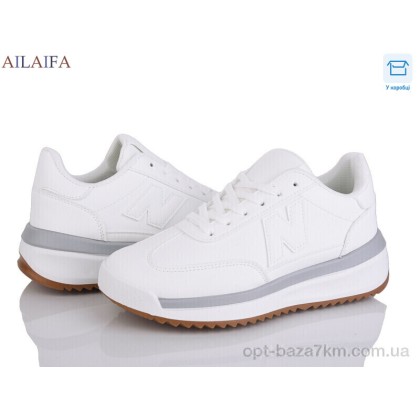 Кроссовки женские "Ailaifa" NR006 white, (р.р. 36-41), Китай, от 8 шт. Кроссовки женские "Ailaifa" NR006 white, (р.р. 36-41), Китай, от 8 шт.