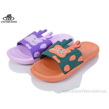 Шльопанці дитячі "Jibukang" 01-759 lilac-orange mix, (р.р. 30-35), Китай, від 12 шт. Шльопанці дитячі "Jibukang" 01-759 lilac-orange mix, (р.р. 30-35), Китай, від 12 шт.