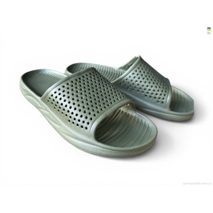 Шльопанці чоловічі "Rai shoes" 409 хакі, (р.р. 41-46), Україна, від 8 шт. Шльопанці чоловічі "Rai shoes" 409 хакі, (р.р. 41-46), Україна, від 8 шт.