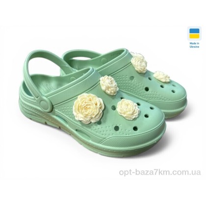 Крокси жіночі "Rai shoes" 411 фісташка, (р.р. 36-41), Україна, від 8 шт. Крокси жіночі "Rai shoes" 411 фісташка, (р.р. 36-41), Україна, від 8 шт.