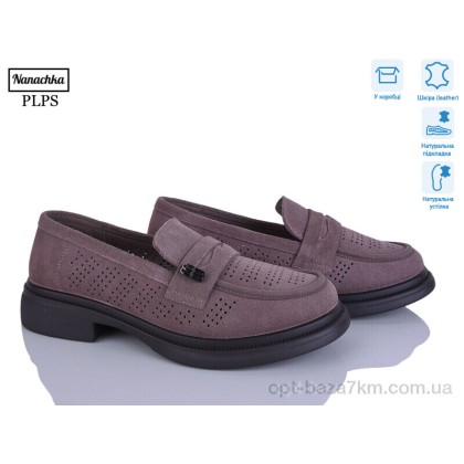 Туфли женские "PLPS-Nanachka" DAA18-5, (р.р. 36-40), Китай, от 6 шт. Туфли женские "PLPS-Nanachka" DAA18-5, (р.р. 36-40), Китай, от 6 шт.
