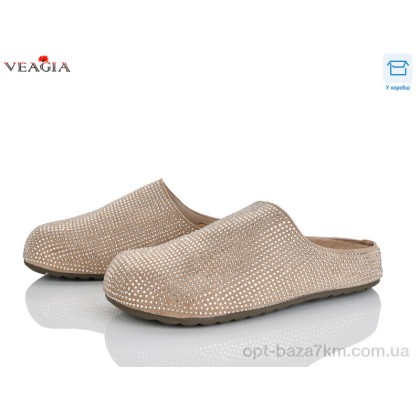 Шлепки женские "Veagia-ADA" 2605-2 khaki, (р.р. 36-40), Китай, от 8 шт.