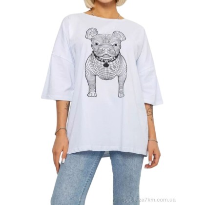 Футболка жіноча "Massmag" 3008 білий, (р.р. 4XL-5XL), Туреччина, від 4 шт. Футболка жіноча "Massmag" 3008 білий, (р.р. 4XL-5XL), Туреччина, від 4 шт.