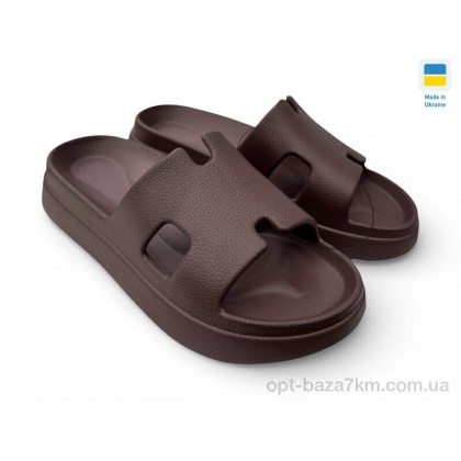 Шльопанці жіночі "Rai shoes" Е145 шоколад, (р.р. 37-40), Україна, від 8 шт.