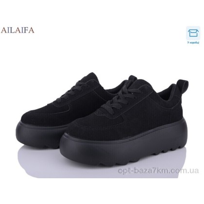 Кросівки жіночі "Ailaifa" 6035 black, (р.р. 36-41), Китай, від 6 шт. Кросівки жіночі "Ailaifa" 6035 black, (р.р. 36-41), Китай, від 6 шт.