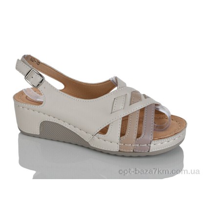 Босоножки женские "Leguzaza" H2-10 beige-brown, (р.р. 37-42), Китай, от 8 шт.
