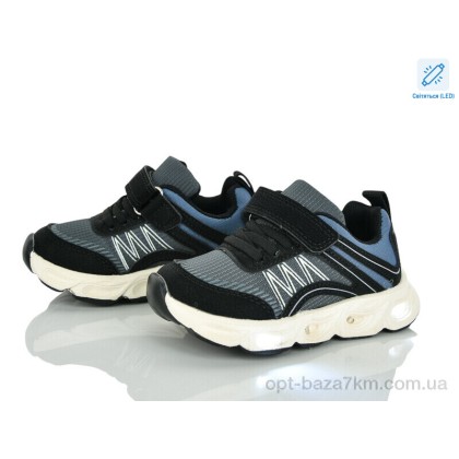 Кроссовки детские "Xifa kids" A11652-1 LED, (р.р. 22-27), Китай, от 8 шт.