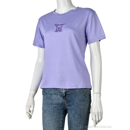 Футболка жіноча "Pryama Vigoda" 4349-Butterfly-1 violet, (р.р. M-2XL), Китай, від 8 шт. Футболка жіноча "Pryama Vigoda" 4349-Butterfly-1 violet, (р.р. M-2XL), Китай, від 8 шт.
