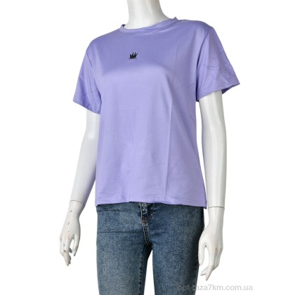 Футболка жіноча "Pryama Vigoda" 4349-Corona-1 violet, (р.р. M-2XL), Китай, від 8 шт. Футболка жіноча "Pryama Vigoda" 4349-Corona-1 violet, (р.р. M-2XL), Китай, від 8 шт.