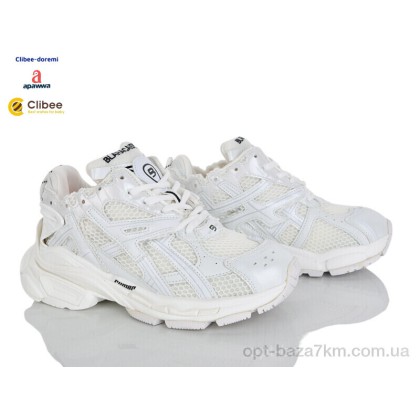 Кроссовки детские "Clibee-Doremi" AD6001-1 white, (р.р. 36-40), Китай, от 5 шт. Кроссовки детские "Clibee-Doremi" AD6001-1 white, (р.р. 36-40), Китай, от 5 шт.