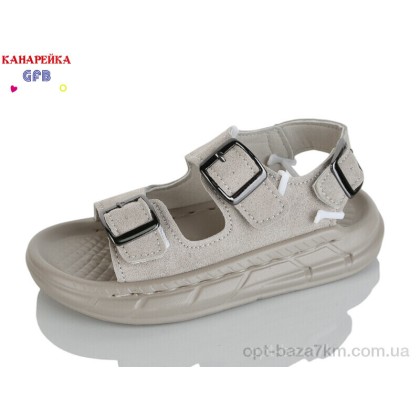 Сандали детские "GFB-Канарейка" S72-6, (р.р. 26-30), Китай, от 10 шт.