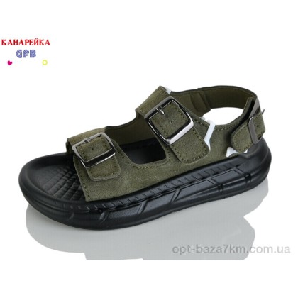 Сандали детские "GFB-Канарейка" S72-7, (р.р. 26-30), Китай, от 10 шт.