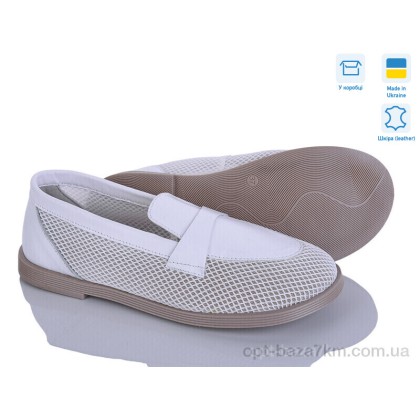 Туфли женские "G-Aira" 316Т білий к., (р.р. 36-40), Украина, от 6 шт.
