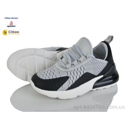 Кроссовки детские "Clibee-Doremi" GL01 grey, (р.р. 31-36), Китай, от 8 шт. Кроссовки детские "Clibee-Doremi" GL01 grey, (р.р. 31-36), Китай, от 8 шт.