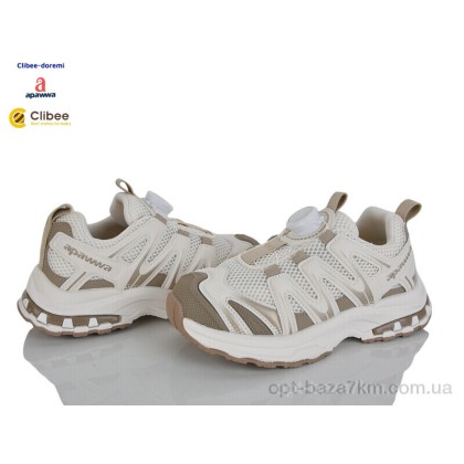 Кроссовки детские "Clibee-Doremi" G0343R beige-khaki, (р.р. 32-37), Китай, от 8 шт. Кроссовки детские "Clibee-Doremi" G0343R beige-khaki, (р.р. 32-37), Китай, от 8 шт.