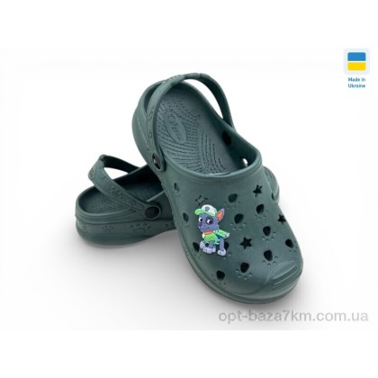 Крокси дитячі "Rai shoes" 81-82 хакі (24-33), (р.р. 24-35), Україна, від 6 шт. Крокси дитячі "Rai shoes" 81-82 хакі (24-33), (р.р. 24-35), Україна, від 6 шт.