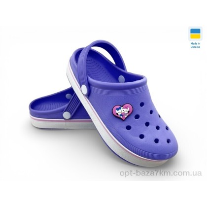 Кроксы женские "Rai shoes" 4001 фіолетовий, (р.р. 36-41), Украина, от 6 шт. Кроксы женские "Rai shoes" 4001 фіолетовий, (р.р. 36-41), Украина, от 6 шт.
