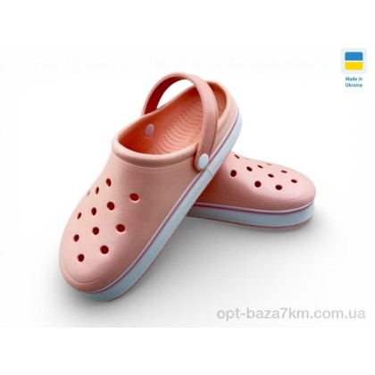 Кроксы женские "Rai shoes" 4001 персик, (р.р. 36-41), Украина, от 6 шт. Кроксы женские "Rai shoes" 4001 персик, (р.р. 36-41), Украина, от 6 шт.