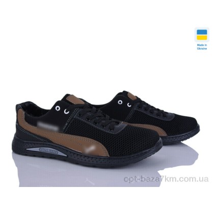 Кроссовки мужские "Paolla" 222-3 чорний-св.коричневий, (р.р. 40-45), Украина, от 8 шт. Кроссовки мужские "Paolla" 222-3 чорний-св.коричневий, (р.р. 40-45), Украина, от 8 шт.