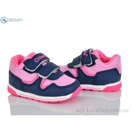 Кроссовки детские "CROSSOPT" F655 d.blue-pink, (р.р. 19-24), Китай, от 6 шт. Кроссовки детские "CROSSOPT" F655 d.blue-pink, (р.р. 19-24), Китай, от 6 шт.