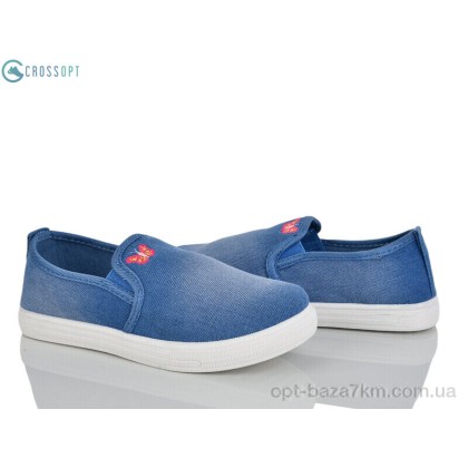 Сліпони дитячі "CROSSOPT" X01 blue, (р.р. 31-35), Китай, від 5 шт. Сліпони дитячі "CROSSOPT" X01 blue, (р.р. 31-35), Китай, від 5 шт.