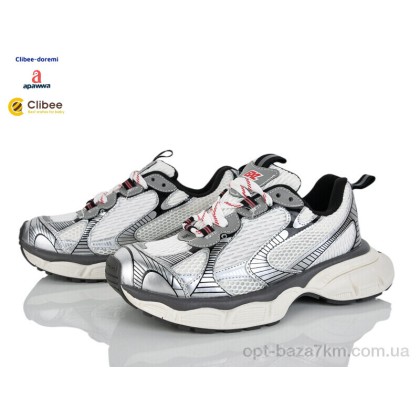 Кроссовки женские "Clibee-Doremi" AD2301-1 grey, (р.р. 36-40), Китай, от 5 шт. Кроссовки женские "Clibee-Doremi" AD2301-1 grey, (р.р. 36-40), Китай, от 5 шт.