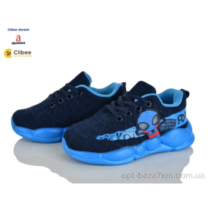 Кроссовки детские "Clibee-Doremi" AC908-2 blue-blue, (р.р. 26-31), Китай, от 6 шт. Кроссовки детские "Clibee-Doremi" AC908-2 blue-blue, (р.р. 26-31), Китай, от 6 шт.