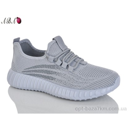 Кроссовки женские "Aba" 3026 grey, (р.р. 36-41), Китай, от 8 шт.