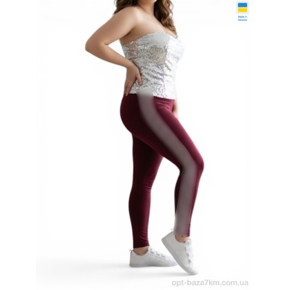 Лосины женские "Sport style" 50253 бордовий, (р.р. XL-4XL), Украина, от 4 шт. Лосины женские "Sport style" 50253 бордовий, (р.р. XL-4XL), Украина, от 4 шт.