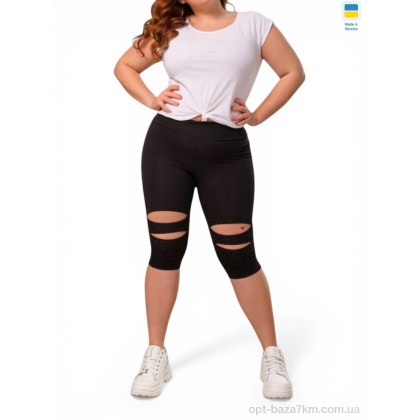 Капри женские "Margo" 0699 чорний, (р.р. 2XL-5XL), Украина, от 4 шт. Капри женские "Margo" 0699 чорний, (р.р. 2XL-5XL), Украина, от 4 шт.