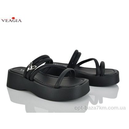 Шлепки женские "Veagia-ADA" N6 black, (р.р. 36-40), Китай, от 8 шт. Шлепки женские "Veagia-ADA" N6 black, (р.р. 36-40), Китай, от 8 шт.