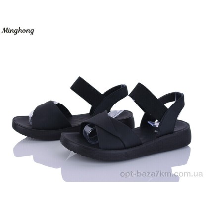 Босоножки женские "Minghong" 7718 black, (р.р. 37-42), Китай, от 8 шт. Босоножки женские "Minghong" 7718 black, (р.р. 37-42), Китай, от 8 шт.