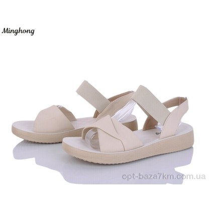 Босоножки женские "Minghong" 7718 beige, (р.р. 37-42), Китай, от 8 шт. Босоножки женские "Minghong" 7718 beige, (р.р. 37-42), Китай, от 8 шт.