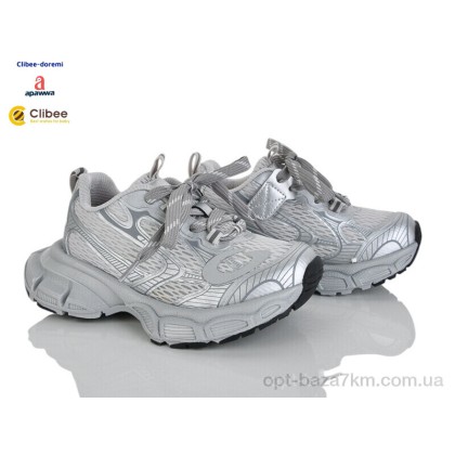 Кроссовки детские "Clibee-Doremi" 59A26011 grey, (р.р. 31-37), Китай, от 7 шт. Кроссовки детские "Clibee-Doremi" 59A26011 grey, (р.р. 31-37), Китай, от 7 шт.