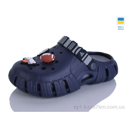 Крокси жіночі "Lot Shoes" 770 підліток т.синій-сірий, (р.р. 36-41), Україна, від 6 шт.