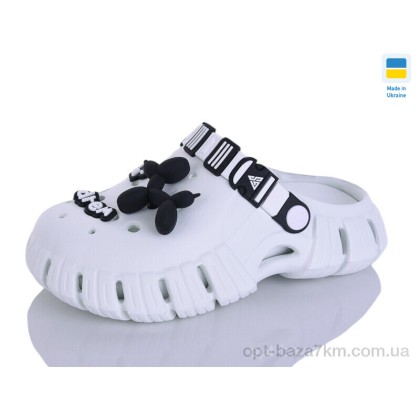 Крокси жіночі "Lot Shoes" 77 білий-білий, (р.р. 36-41), Україна, від 6 шт.