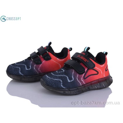 Кроссовки детские "CROSSOPT" F6 black-red, (р.р. 22-27), Китай, от 6 шт. Кроссовки детские "CROSSOPT" F6 black-red, (р.р. 22-27), Китай, от 6 шт.