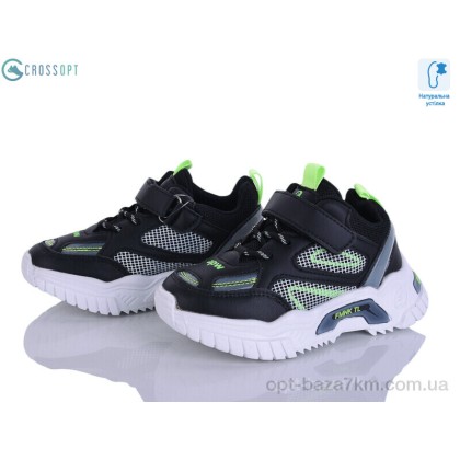 Кроссовки детские "CROSSOPT" GC30-1 black, (р.р. 27-31), Китай, от 6 шт. Кроссовки детские "CROSSOPT" GC30-1 black, (р.р. 27-31), Китай, от 6 шт.