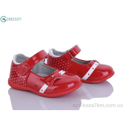 Туфли детские "CROSSOPT" D605 red, (р.р. 21-25), Китай, от 4 шт. Туфли детские "CROSSOPT" D605 red, (р.р. 21-25), Китай, от 4 шт.