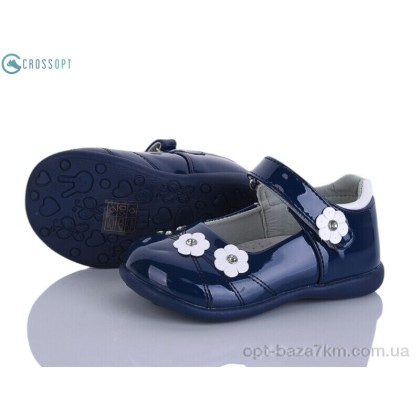 Туфли детские "CROSSOPT" D502 blue, (р.р. 20-25), Китай, от 6 шт. Туфли детские "CROSSOPT" D502 blue, (р.р. 20-25), Китай, от 6 шт.