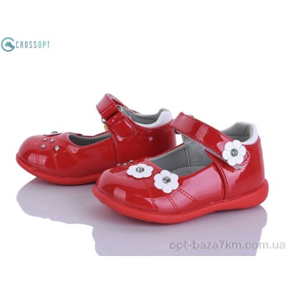 Туфли детские "CROSSOPT" D502 red, (р.р. 20-25), Китай, от 6 шт. Туфли детские "CROSSOPT" D502 red, (р.р. 20-25), Китай, от 6 шт.