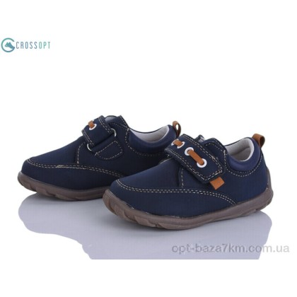 Кроссовки детские "CROSSOPT" A19 navy-brown, (р.р. 19-24), Китай, от 6 шт. Кроссовки детские "CROSSOPT" A19 navy-brown, (р.р. 19-24), Китай, от 6 шт.