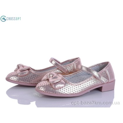 Туфли детские "CROSSOPT" D105 pink, (р.р. 31-36), Китай, от 6 шт. Туфли детские "CROSSOPT" D105 pink, (р.р. 31-36), Китай, от 6 шт.