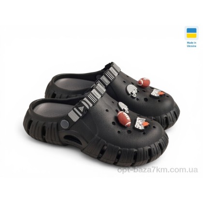 Крокси дитячі "Rai shoes" DS012 чорний, (р.р. 30-35), Україна, від 6 шт. Крокси дитячі "Rai shoes" DS012 чорний, (р.р. 30-35), Україна, від 6 шт.