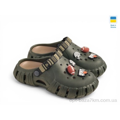 Крокси дитячі "Rai shoes" DS012 хакі-бежевий, (р.р. 30-35), Україна, від 6 шт. Крокси дитячі "Rai shoes" DS012 хакі-бежевий, (р.р. 30-35), Україна, від 6 шт.