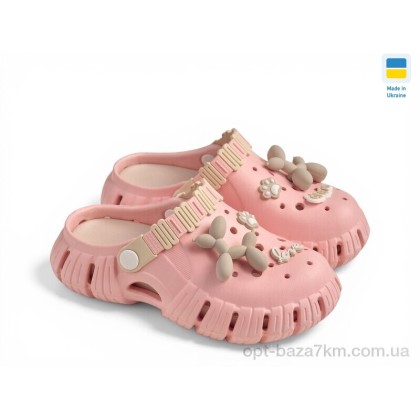 Кроксы женские "Rai shoes" DS77 персик, (р.р. 36-40), Украина, от 6 шт. Кроксы женские "Rai shoes" DS77 персик, (р.р. 36-40), Украина, от 6 шт.