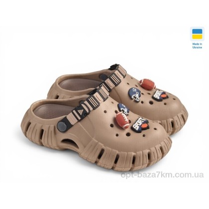 Крокси дитячі "Rai shoes" DS770 бежевий, (р.р. 36-40), Україна, від 6 шт. Крокси дитячі "Rai shoes" DS770 бежевий, (р.р. 36-40), Україна, від 6 шт.