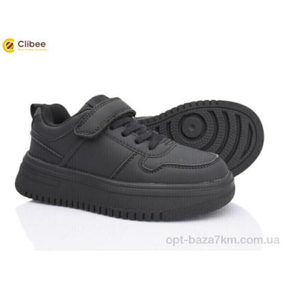 Кроссовки детские "Clibee" EC302 black, (р.р. 32-37), Китай, от 6 шт. Кроссовки детские "Clibee" EC302 black, (р.р. 32-37), Китай, от 6 шт.